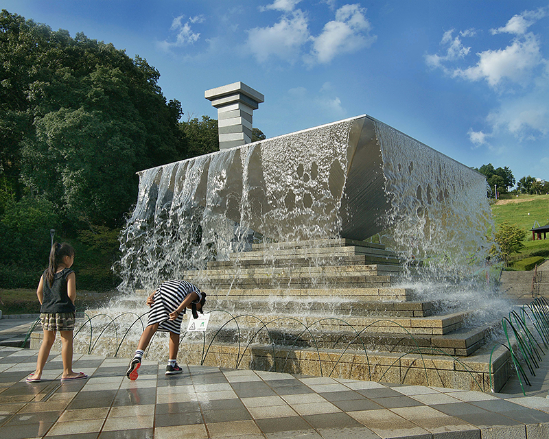 第11回 ふれあい百景フォトコンテスト新城総合公園 中日写真協会賞『ワァー気持ちいい』